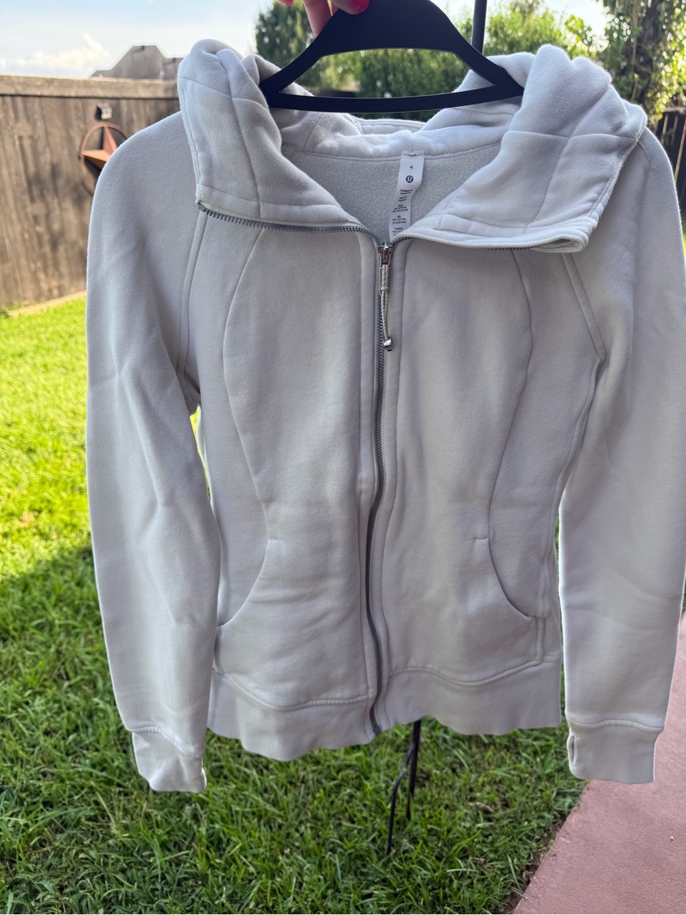 Lululemon Scuba Full Zip Hoodie Size 4 Fleece Jacket